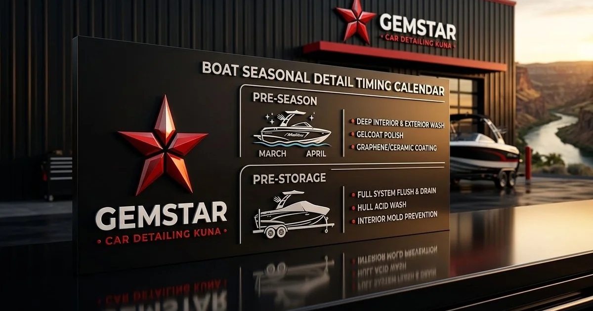 Pre-Season vs Pre-Storage Boat Detailing hero image